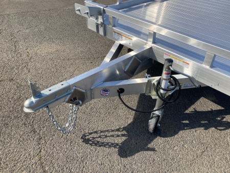 New 2025 Sure-Trac 7x10 Aluminum Low Side Utility 3K GVWR