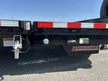 New 2025 Midsota 8.5x22 Split Tilt Equipment Trailer 17.6K GVWR