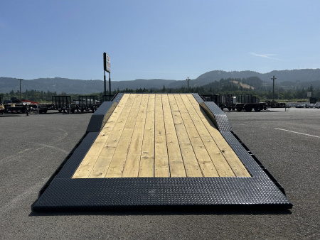 New 2025 Midsota 8.5x22 Split Tilt Equipment Trailer 17.6K GVWR