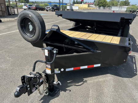 New 2025 Midsota 8.5x22 Split Tilt Equipment Trailer 17.6K GVWR