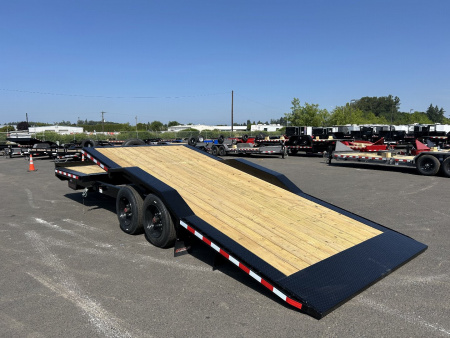 New 2025 Midsota 8.5x22 Split Tilt Equipment Trailer 17.6K GVWR