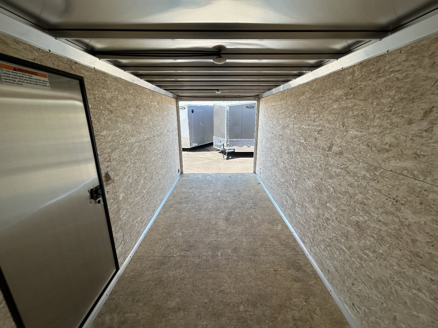 New 2025 ALCOM 7X14 LOADED Contractor Enclosed Trailer