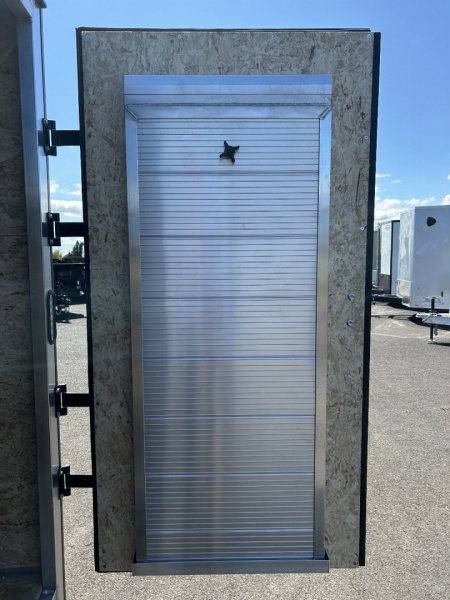 New 2025 ALCOM 7X14 LOADED Contractor Enclosed Trailer