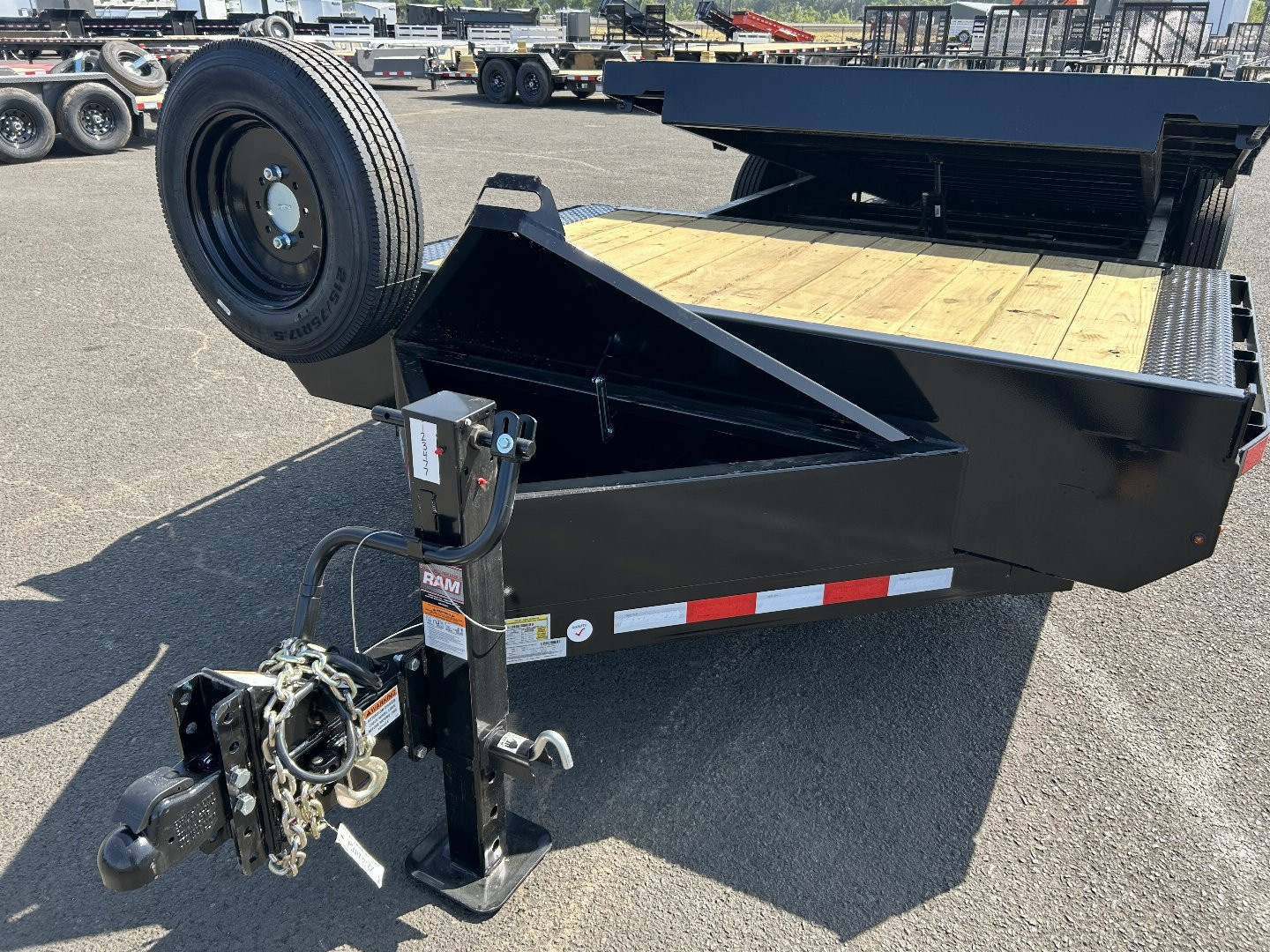 New 2025 MIDSOTA 8.5x24 (18+6) 17.6K GVWR Split Tilt Equipment Trailer