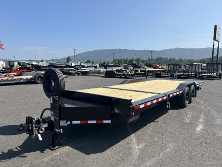New 2025 MIDSOTA 8.5x24 (18+6) 17.6K GVWR Split Tilt Equipment Trailer