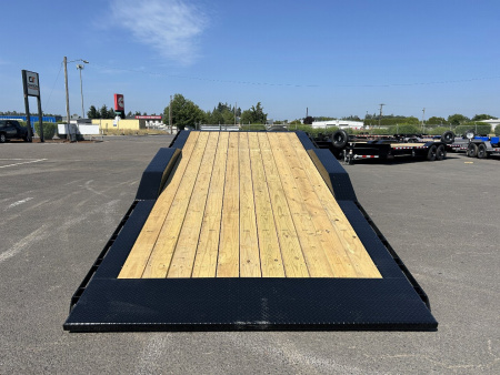 New 2025 MIDSOTA 8.5x24 (18+6) 17.6K GVWR Split Tilt Equipment Trailer