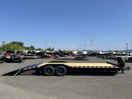 New 2025 Midsota 8.5X24 Flatbed Equipment Trailer 17.6K GVWR
