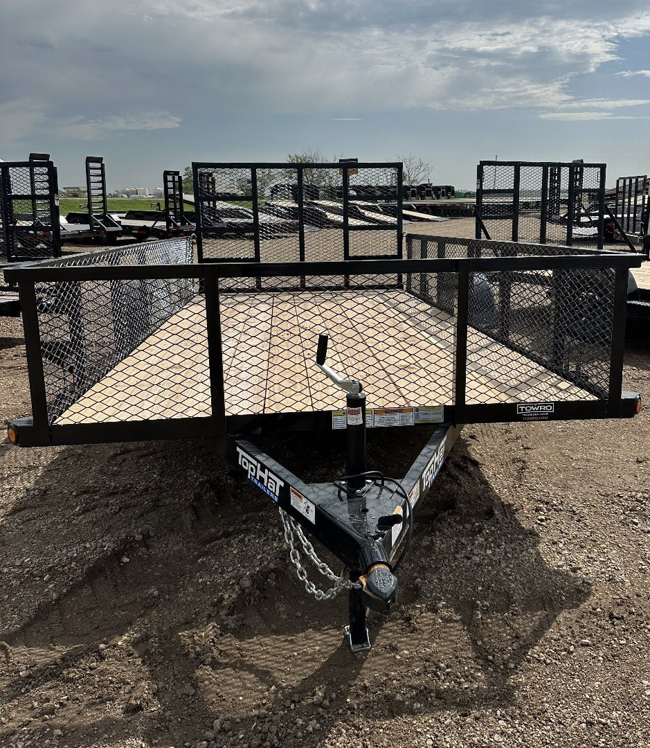 New 2025 Top Hat 14x83 MRAX Utility Trailer