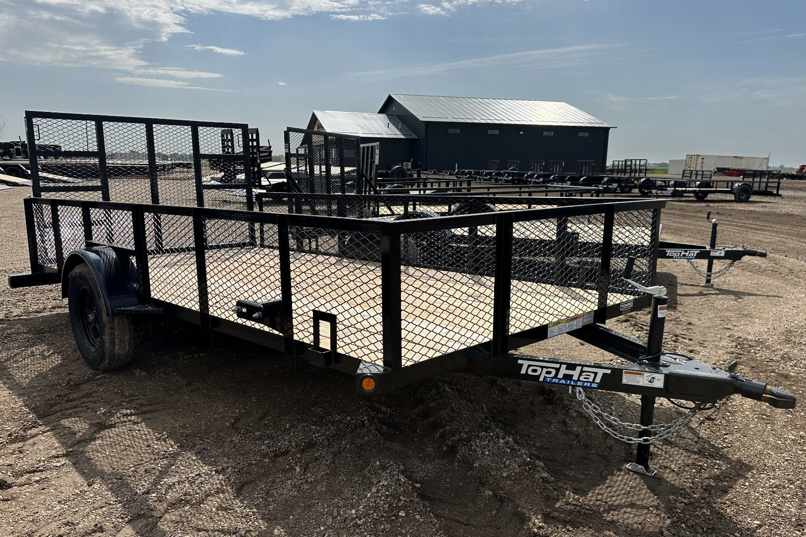 New 2025 Top Hat 14x83 MRAX Utility Trailer