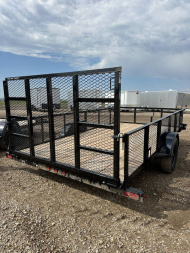 New 2025 Top Hat 14x83 MRAX Utility Trailer