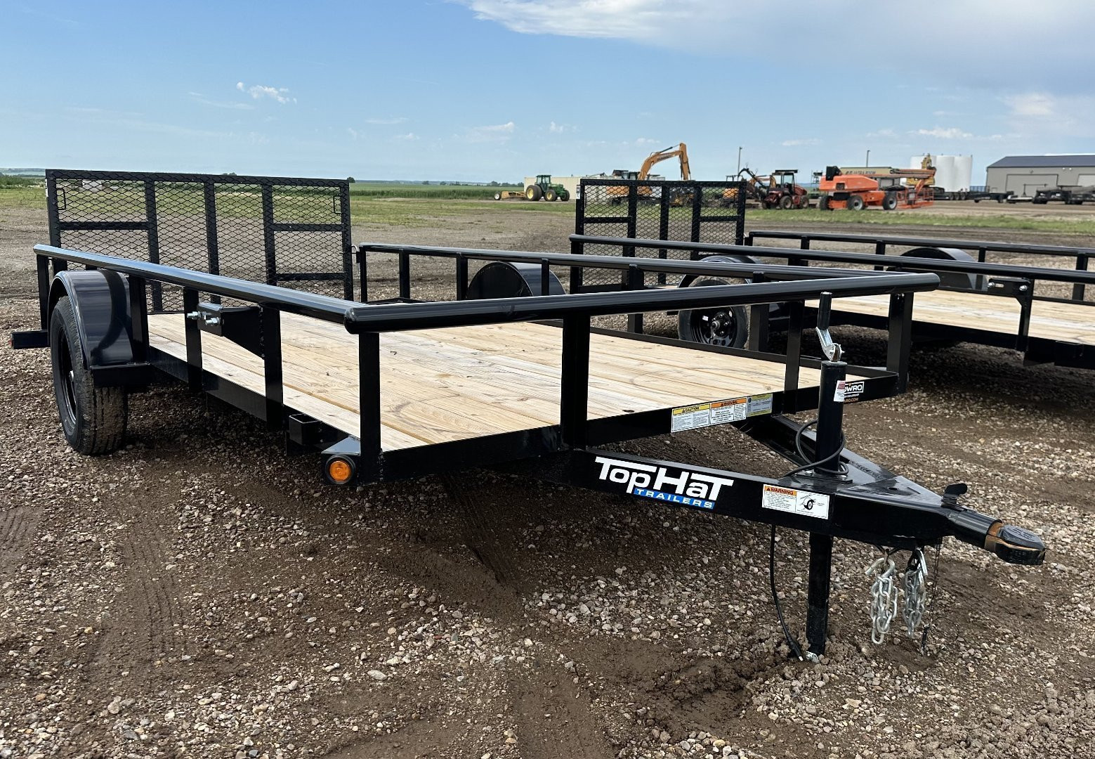 New 2025 Top Hat 14x83 DSP Utility Trailer