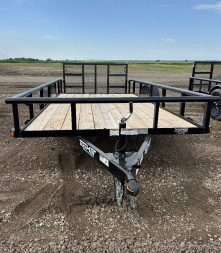 New 2025 Top Hat 14x83 DSP Utility Trailer