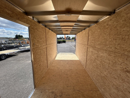 New 2025 Pace American 7x18 Aluminum Vision Enclosed 7K GVWR