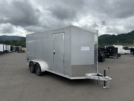 New 2025 Pace American 7X16 Aluminum Enclosed Cargo Trailer 7K GVWR