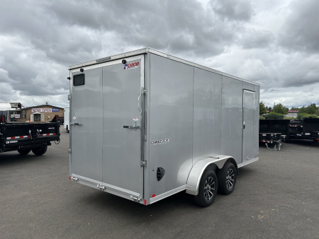 New 2025 Pace American 7X16 Aluminum Enclosed Cargo Trailer 7K GVWR