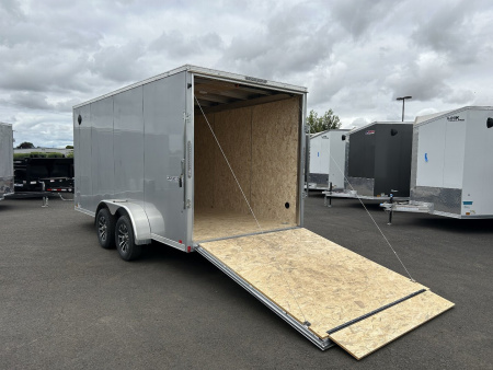 New 2025 Pace American 7X16 Aluminum Enclosed Cargo Trailer 7K GVWR