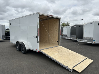 New 2025 Pace American 7X16 Aluminum Enclosed Cargo Trailer 7K GVWR