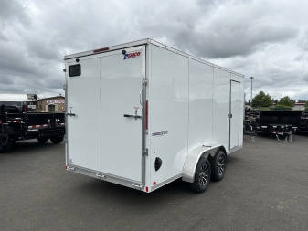 New 2025 Pace American 7X16 Aluminum Enclosed Cargo Trailer 7K GVWR