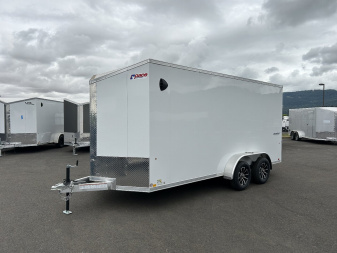 New 2025 Pace American 7X16 Aluminum Enclosed Cargo Trailer 7K GVWR