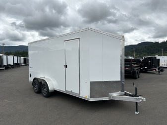 New 2025 Pace American 7X16 Aluminum Enclosed Cargo Trailer 7K GVWR