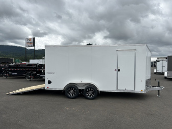 New 2025 Pace American 7X16 Aluminum Enclosed Cargo Trailer 7K GVWR