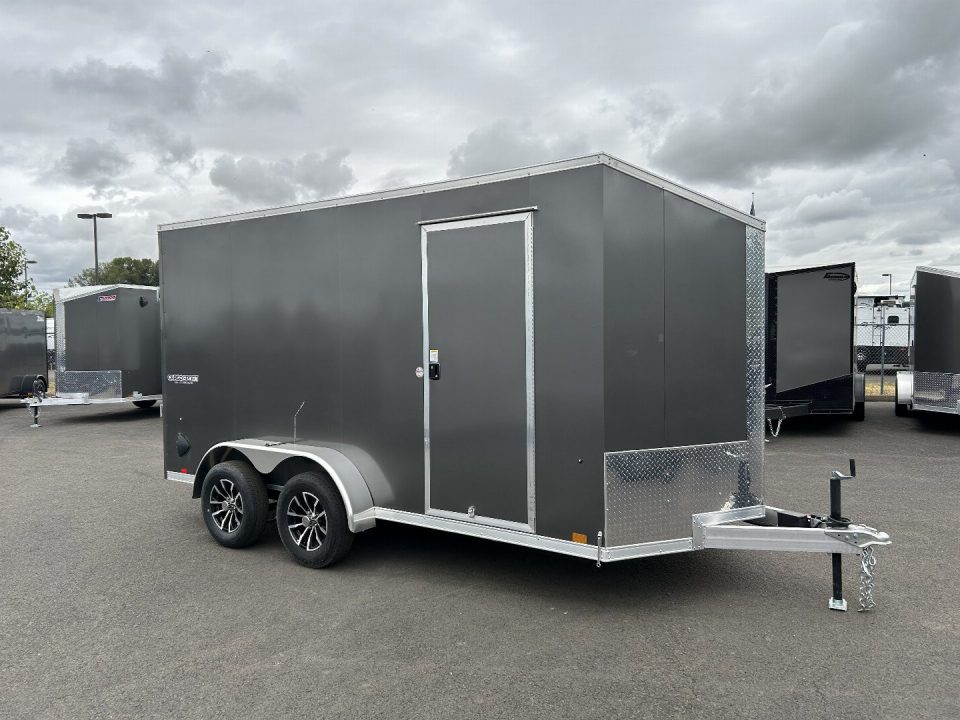 New 2025 Pace American 7X14 Aluminum Enclosed Cargo Trailer 7K GVWR