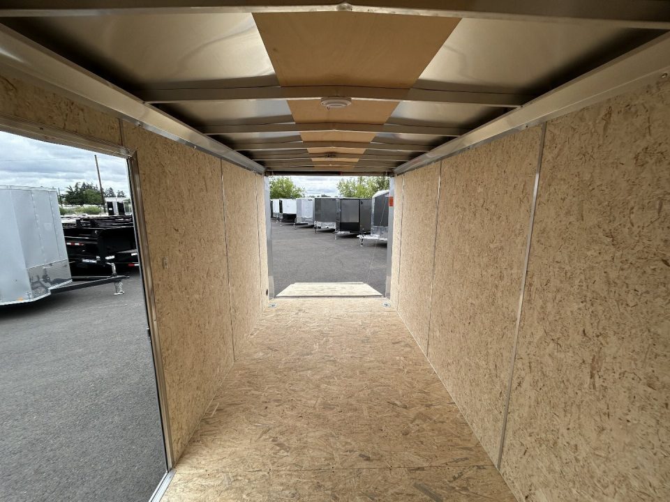 New 2025 Pace American 7X14 Aluminum Enclosed Cargo Trailer 7K GVWR