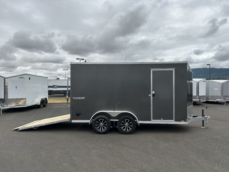 New 2025 Pace American 7X14 Aluminum Enclosed Cargo Trailer 7K GVWR