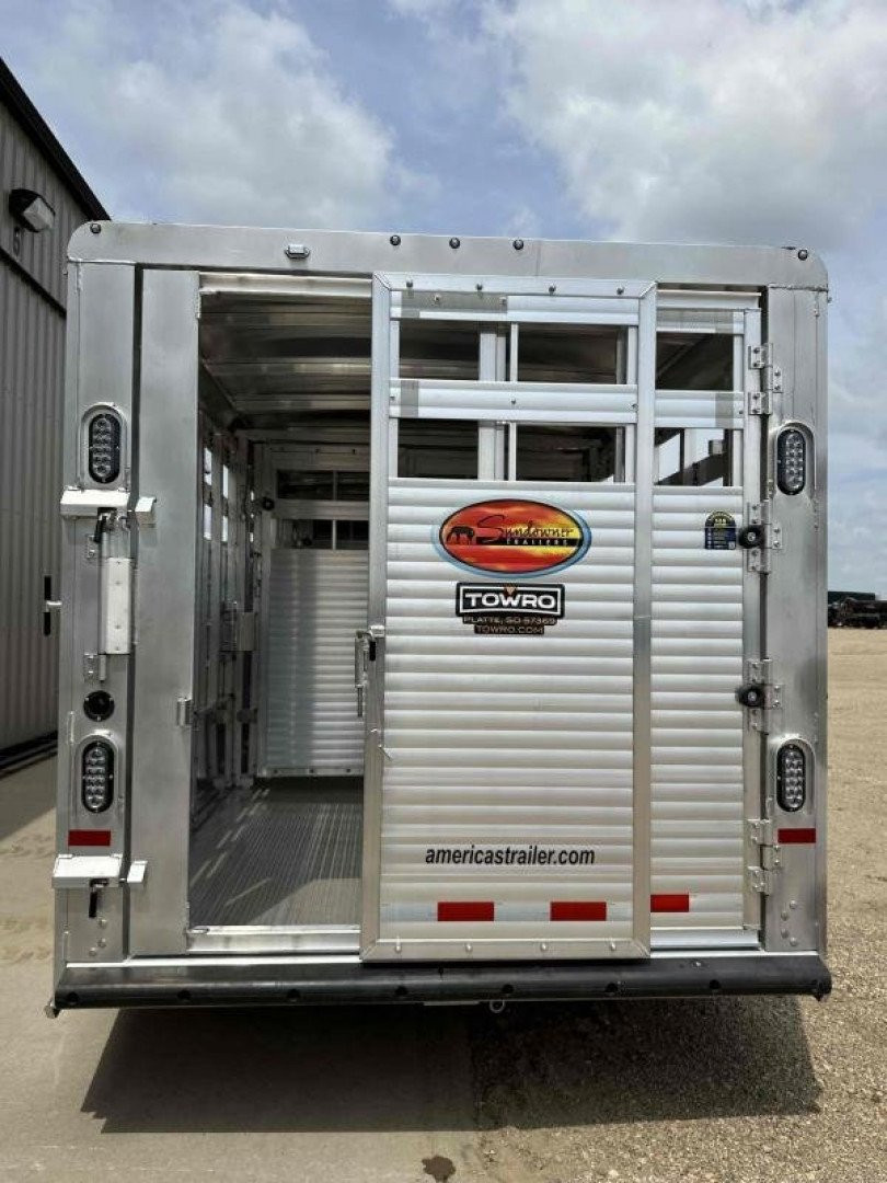 New 2023 Sundowner Trailers RANCHER RS Stock / Stock Combo Trailer