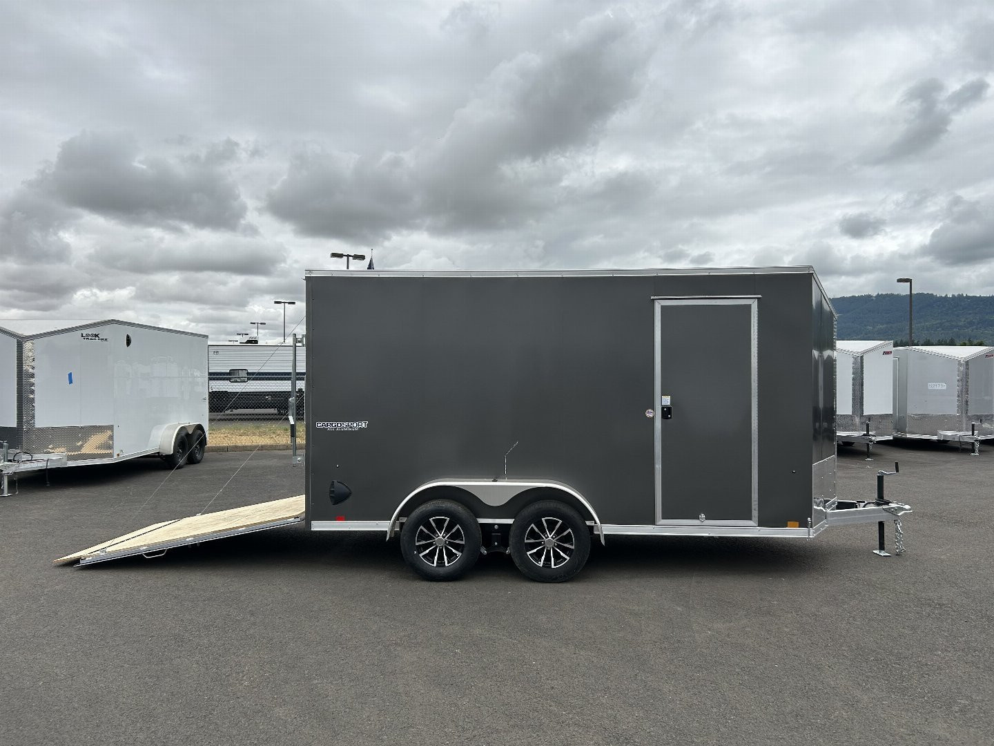 New 2025 Pace American 7X16 Aluminum Enclosed Trailer 7K GVWR