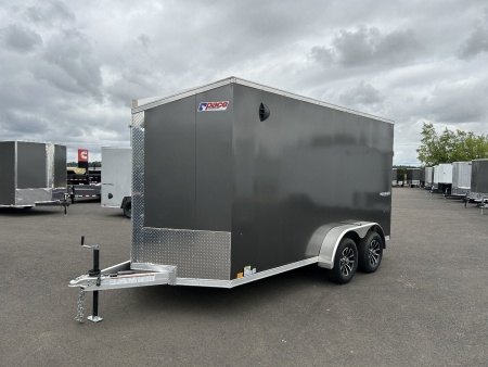 New 2025 Pace American 7X16 Aluminum Enclosed Trailer 7K GVWR
