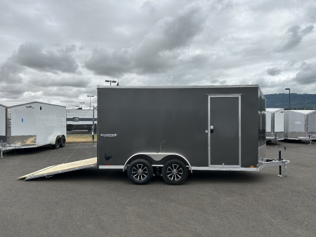 New 2025 Pace American 7X16 Aluminum Enclosed Trailer 7K GVWR