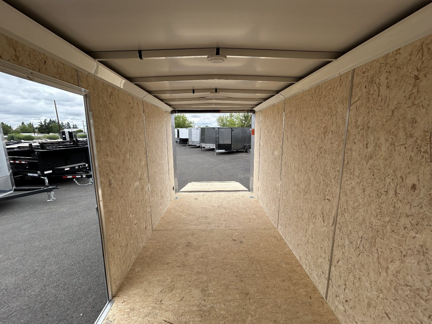New 2025 Pace American 7X16 Enclosed Cargo Trailer 7K GVWR