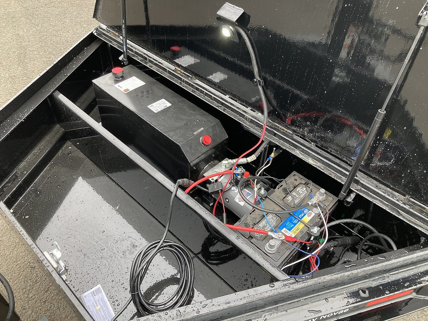 New 2025 Sure-Trac 7x16 Pro-series Telescopic Dump 17.6K GVWR