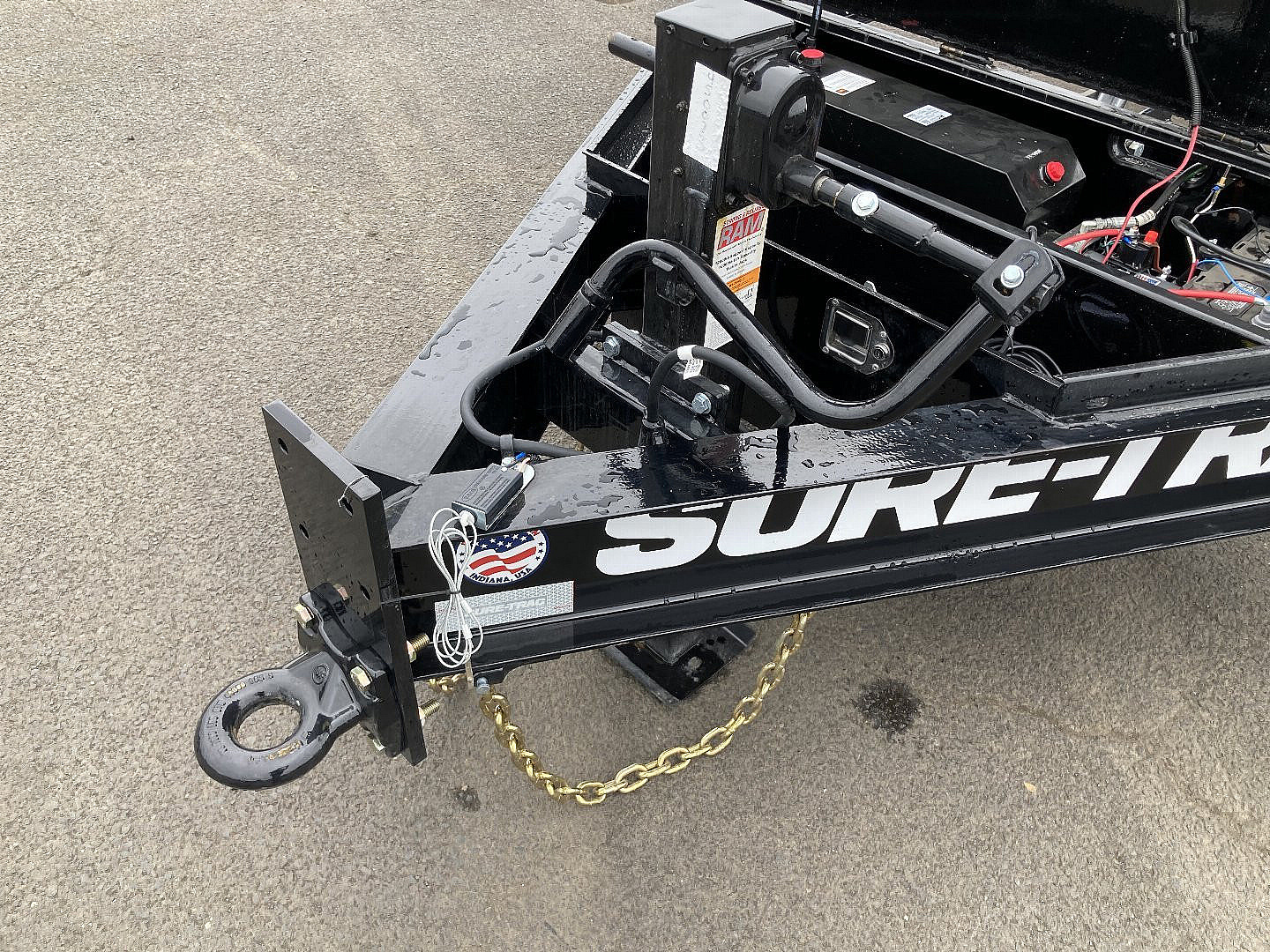 New 2025 Sure-Trac 7x16 Pro-series Telescopic Dump 17.6K GVWR