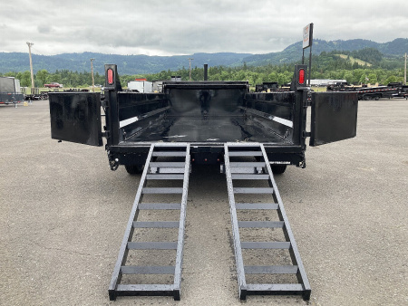 New 2025 Sure-Trac 7x16 Pro-series Telescopic Dump 17.6K GVWR