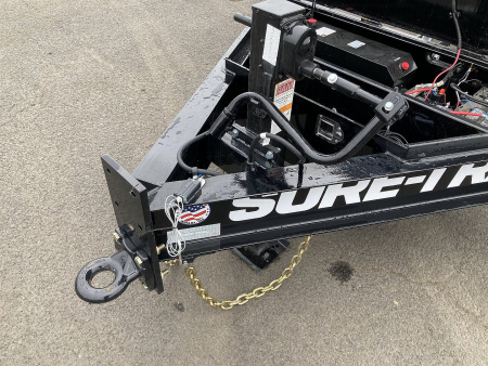 New 2025 Sure-Trac 7x16 Pro-series Telescopic Dump 17.6K GVWR