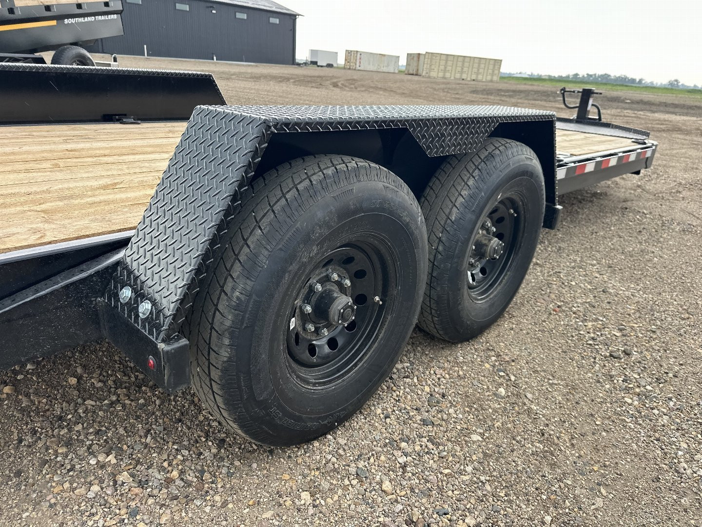 New 2025 Southland Trailers LBAT8-616blktlt Tilt Trailer