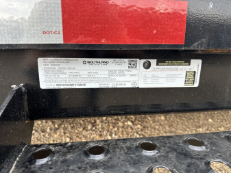 New 2025 Southland Trailers LBAT8-616blktlt Tilt Trailer