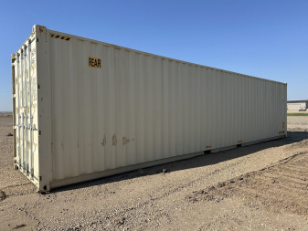 Used 2024 Container 40' One trip double door Tan Storage / Shipping Container