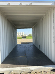 New 2024 Container 20' One trip gray 2-Door Storage / Shipping Container