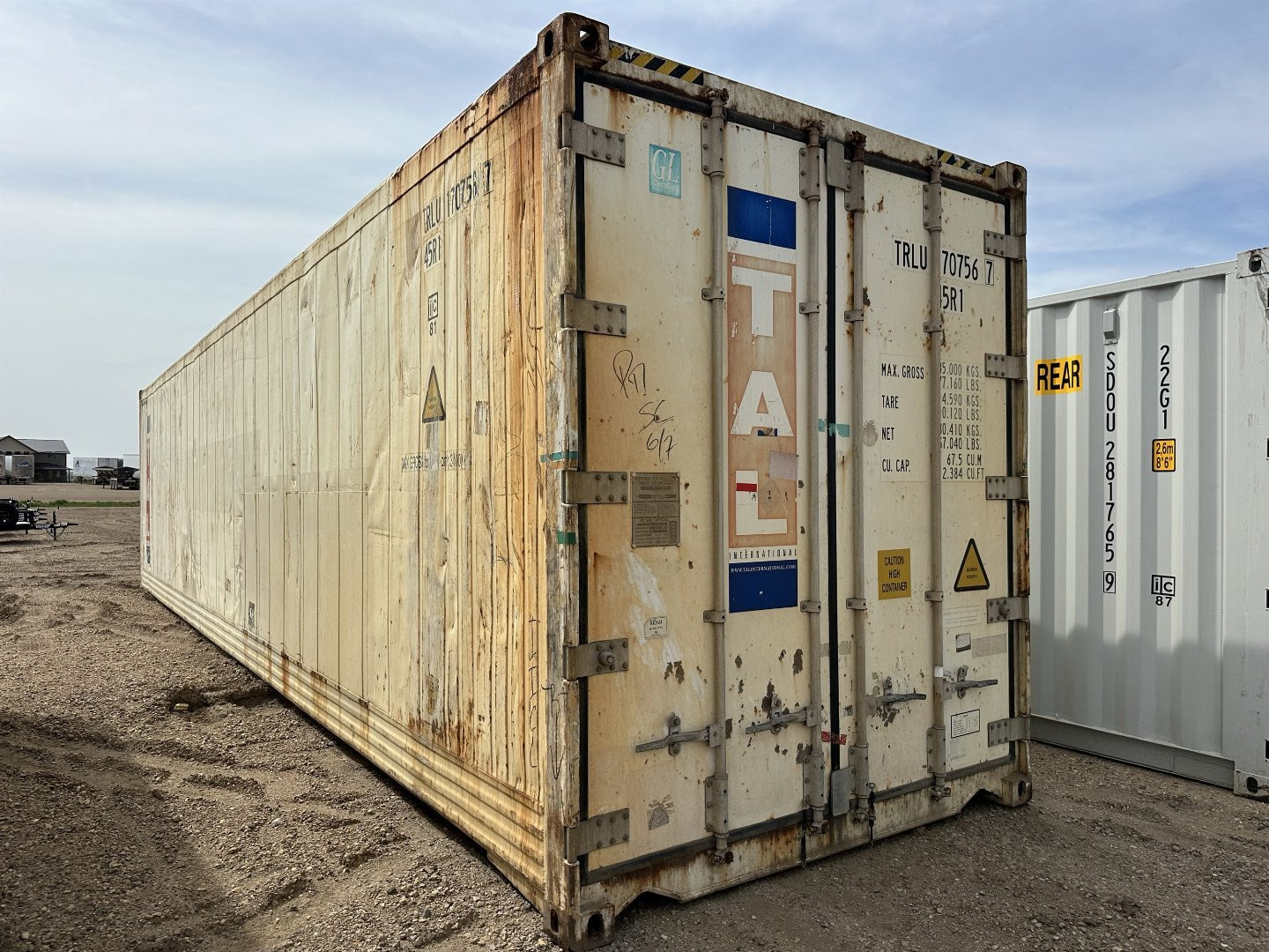 Used 2022 Container 40' Refrigerator/Freezer Container Storage / Shipping Container