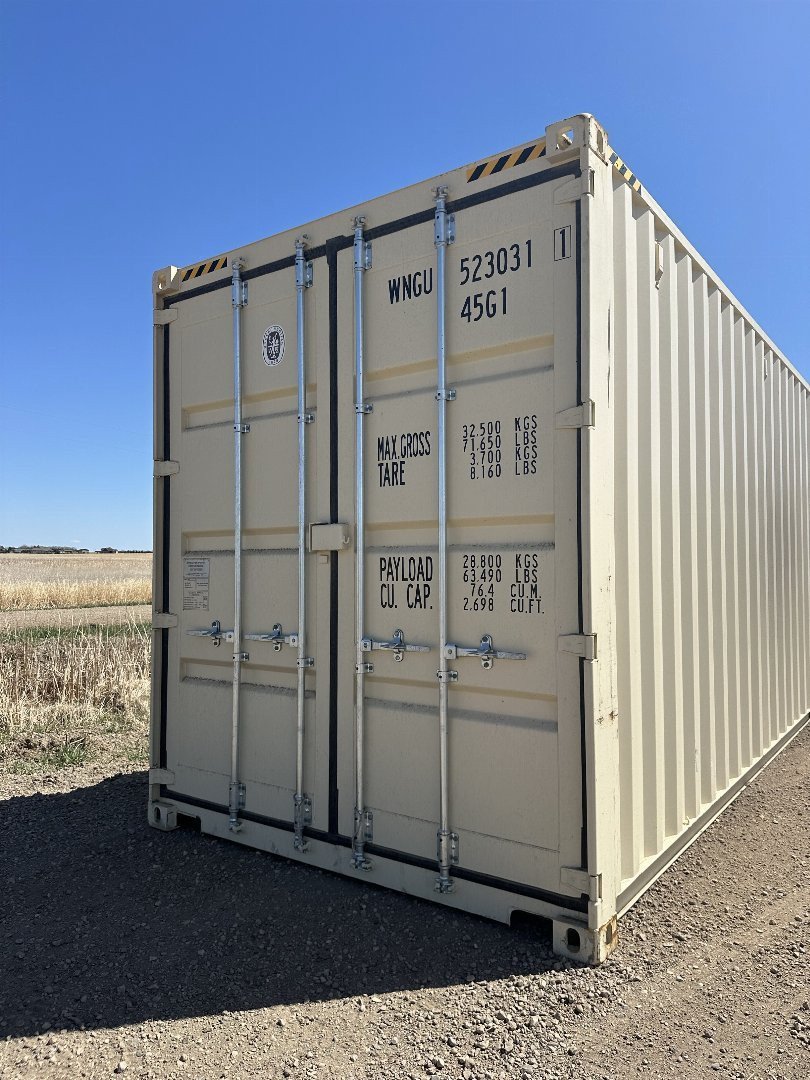Used 2024 Container 40' One trip tan Storage / Shipping Container