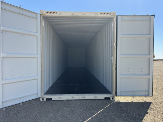 Used 2024 Container 40' One trip tan Storage / Shipping Container
