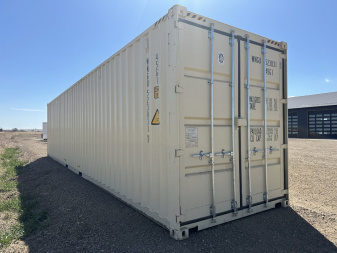 Used 2024 Container 40' One trip tan Storage / Shipping Container
