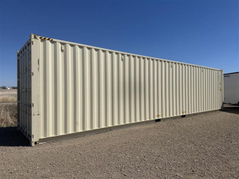 Used 2024 Container 40' One trip tan Storage / Shipping Container