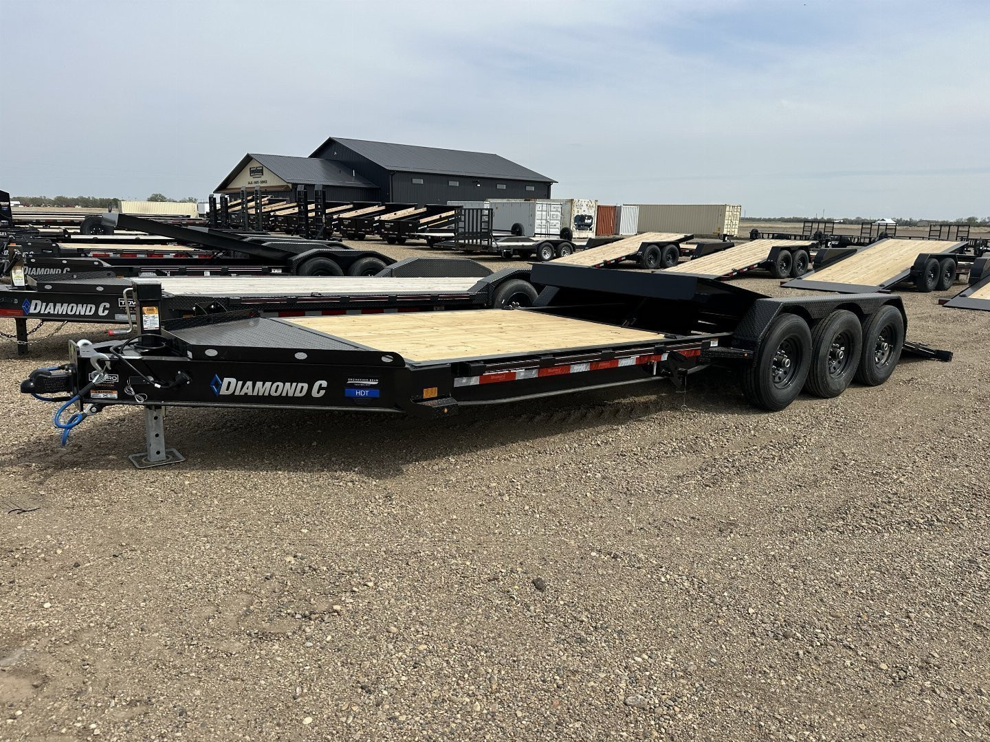 New 2025 Diamond C Trailers HDT307 Tilt Trailer