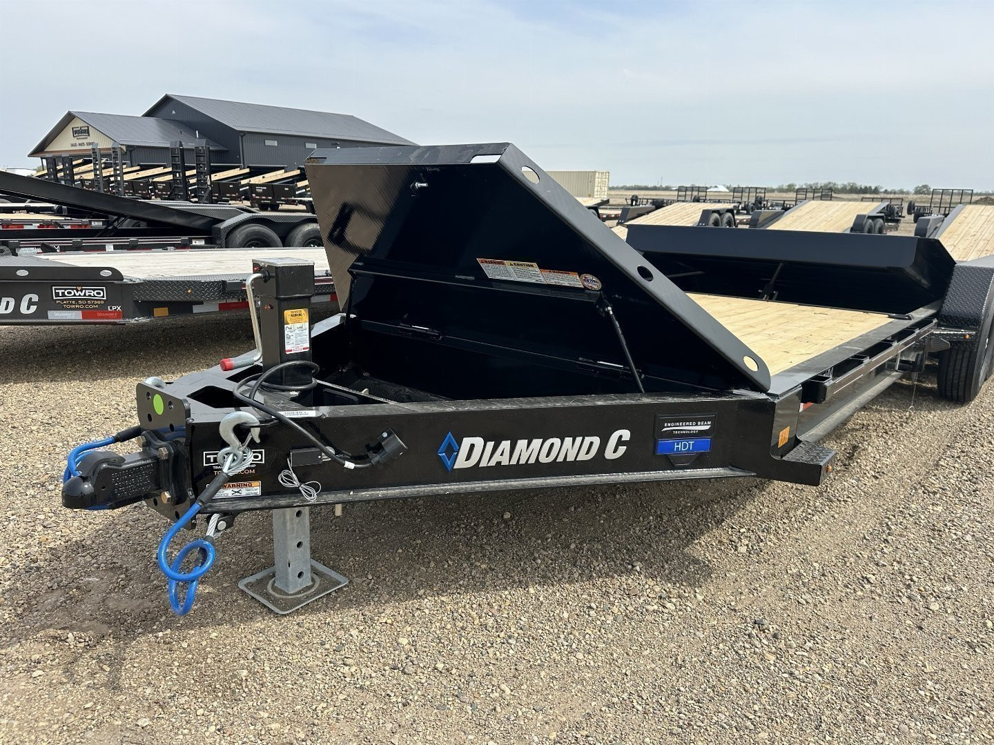 New 2025 Diamond C Trailers HDT307 Tilt Trailer