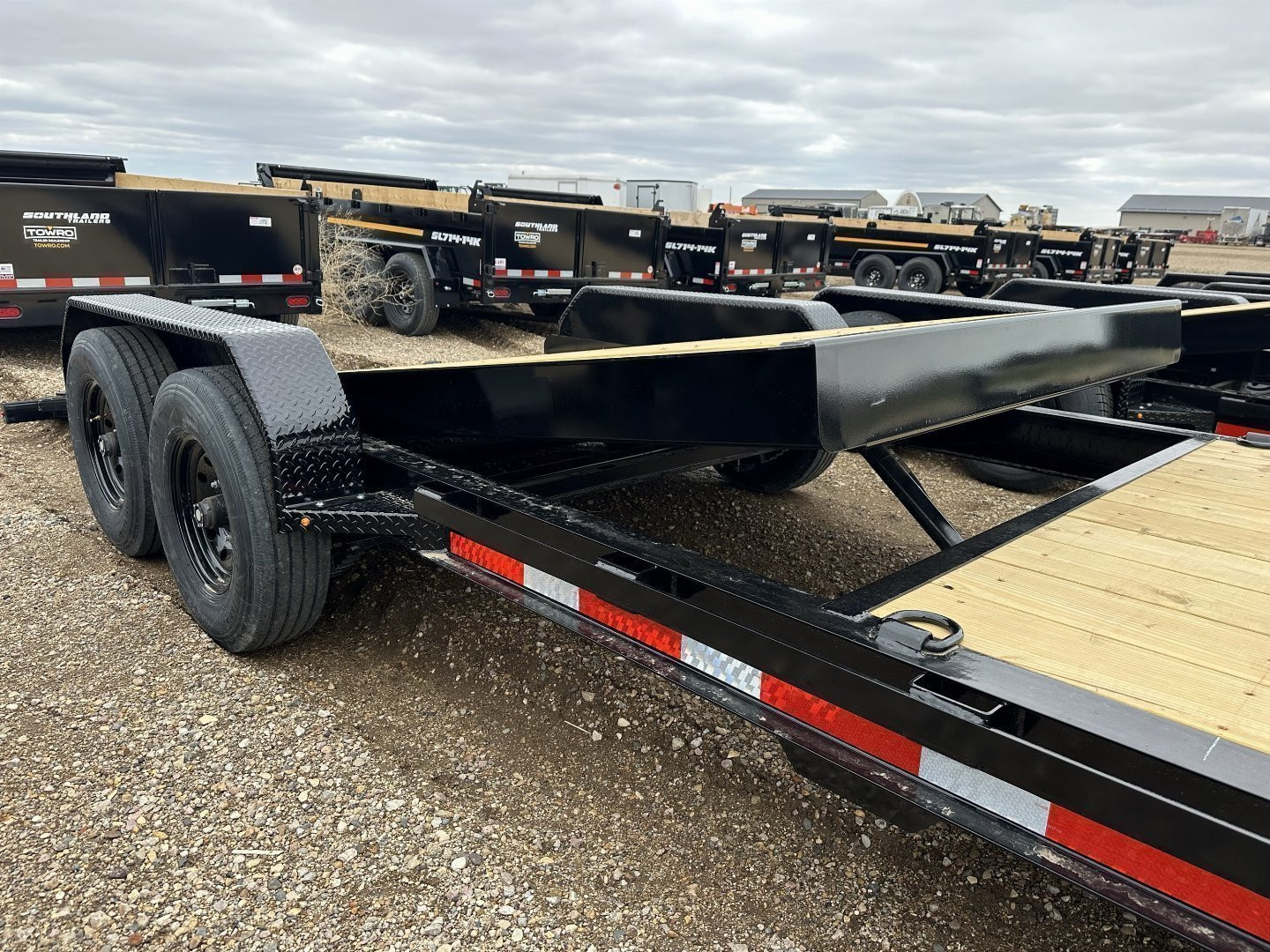New 2025 Base Line HTL208 Tilt Trailer