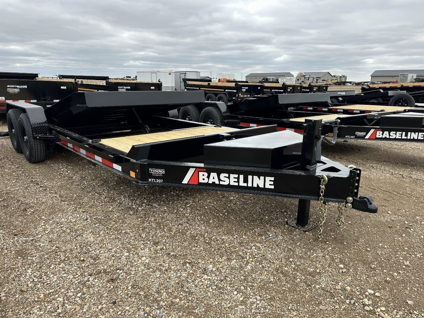New 2025 Base Line HTL207 Tilt Trailer